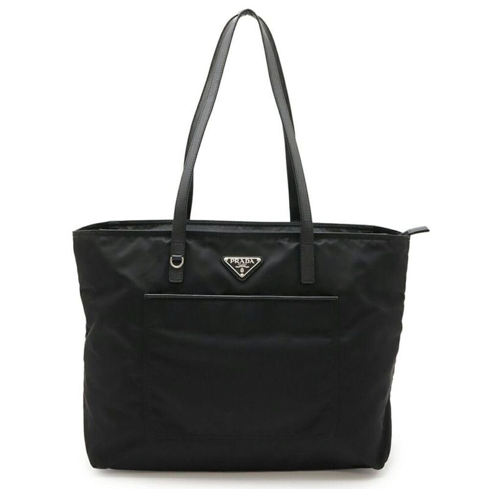 Prada Nylon/Leather VELA Tote Bag - Picture 1 of 9